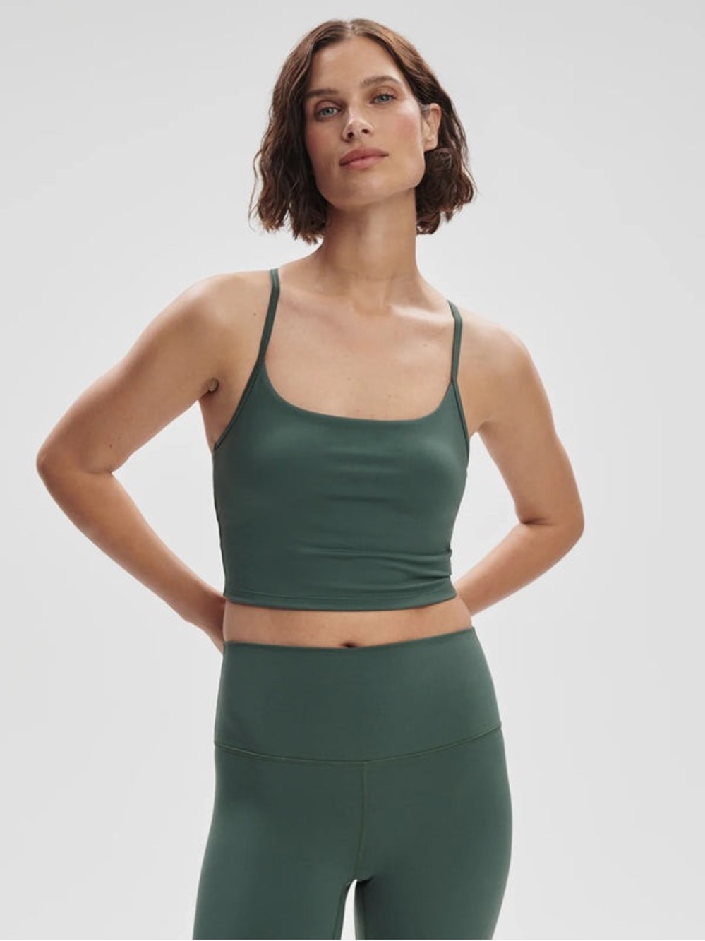 Varley Freesoft Harley Bralette in Cilantro